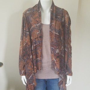 Bobeau cardigan top
